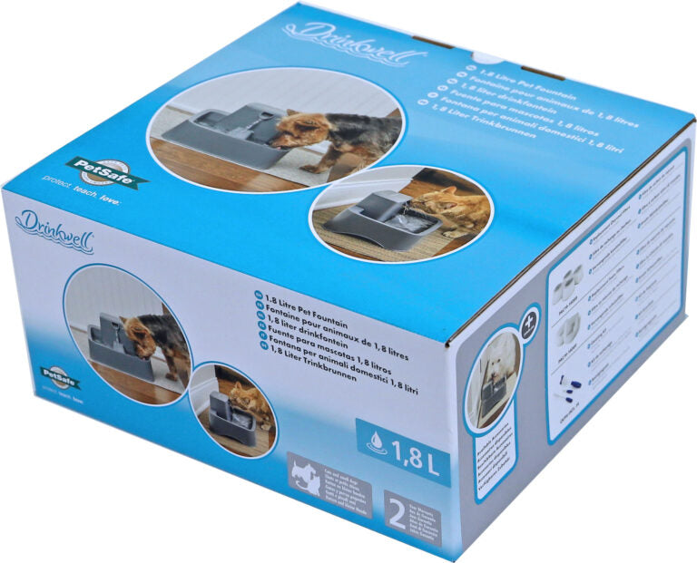 AnimalstoreXL Petsafe Drinkfontein Drinkwell 1,8 liter