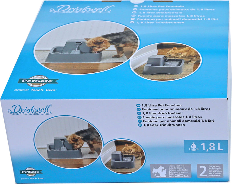 AnimalstoreXL Petsafe Drinkfontein Drinkwell 1,8 liter