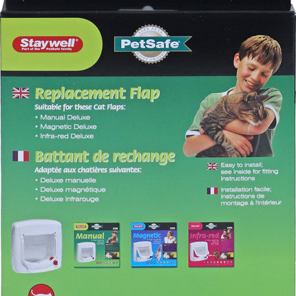 AnimalstoreXL Petsafe Flap Transp. Staywell 3 4 500 met 4-Lock