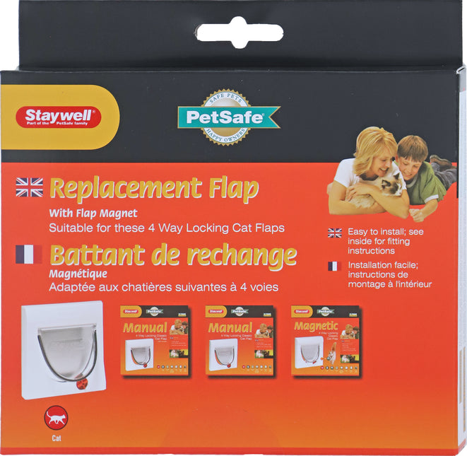 AnimalstoreXL Petsafe Flap met Magneet voor Kattedeur 900 Serie