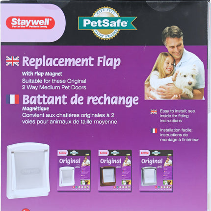 AnimalstoreXL Petsafe Flap met Magneet voor Deur 740 755 757