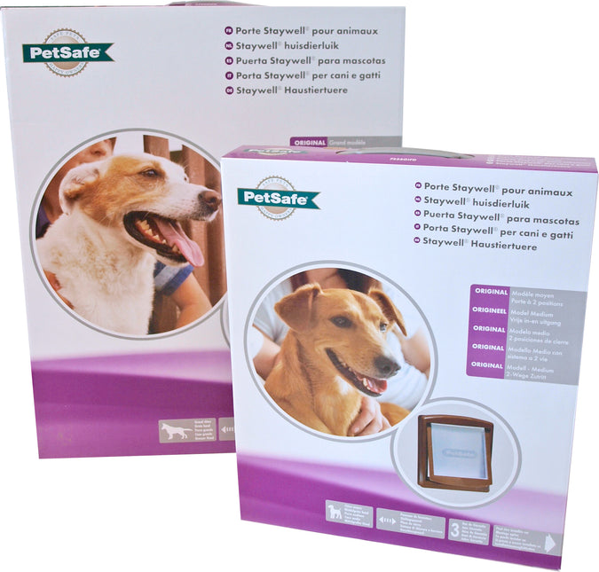 AnimalstoreXL Petsafe Huisdierdeur Wit Transparant 740