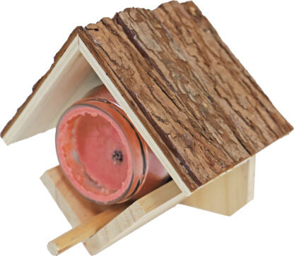 AnimalstoreXL Pindakaaspothouder Natural hangbaar 16cm