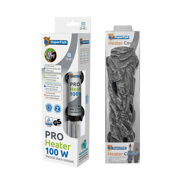 AnimalstoreXL Pro Heater 100W 20-60L + Cover S