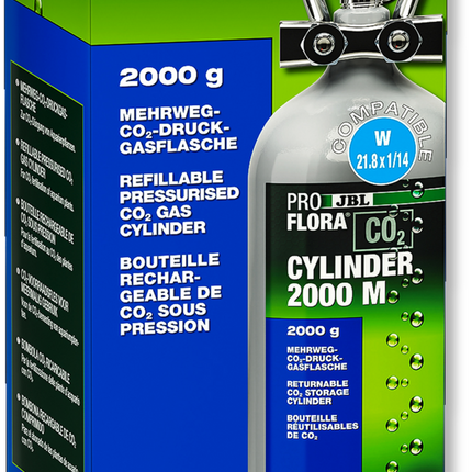 AnimalstoreXL Proflora CO2 Cylinder 2000 M