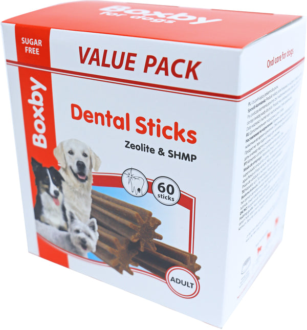 AnimalstoreXL Proline Boxby Dentalstick Medium 60 stuks