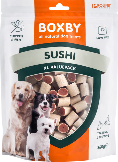AnimalstoreXL Proline Boxby Sushi Valuebag 360gr