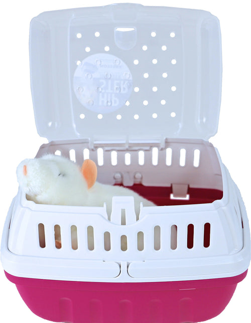 Reismand Hipster Plastik Klein Blaubeere - Knallrosa