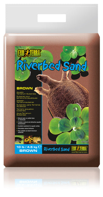AnimalstoreXL Rivierbedding Zand Bruin Aquaterrarium 4,5kg