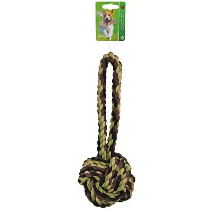 AnimalstoreXL Boon Touwbal met Lus Katoen XXL 50cm Camouflage
