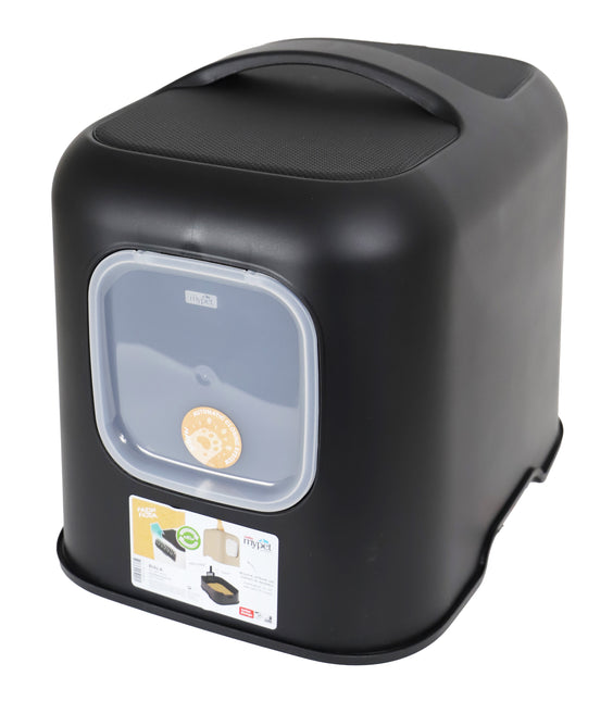 AnimalstoreXL Rotho Kattentoilet Biala Black