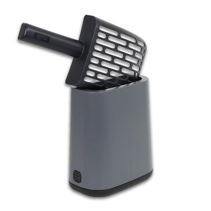 AnimalstoreXL Rotho Kattenbakschep en Houder Biala Antrazite