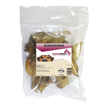 AnimalstoreXL Runderoren 12 stuks