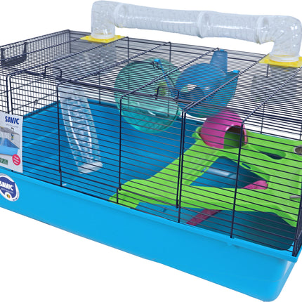 AnimalstoreXL Savic Hamsterkooi Sky Metro Blauw