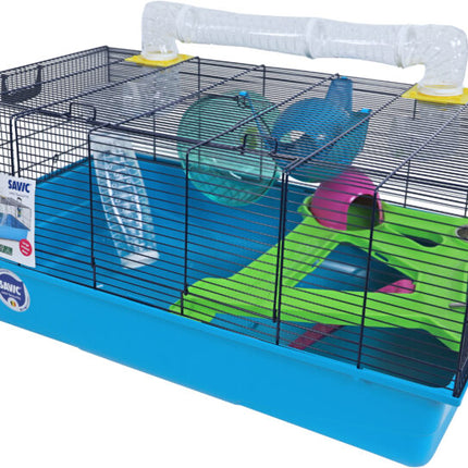 AnimalstoreXL Savic Hamsterkooi Sky Metro Blauw