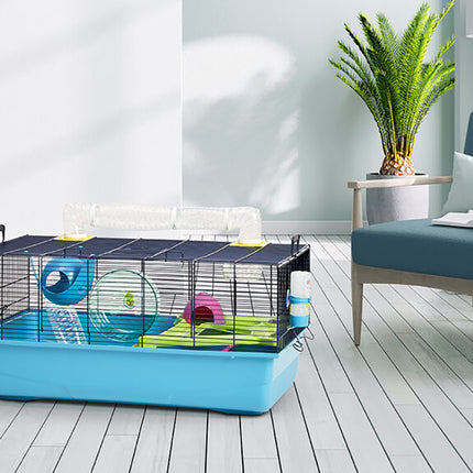 AnimalstoreXL Savic Hamsterkooi Sky Metro Blauw