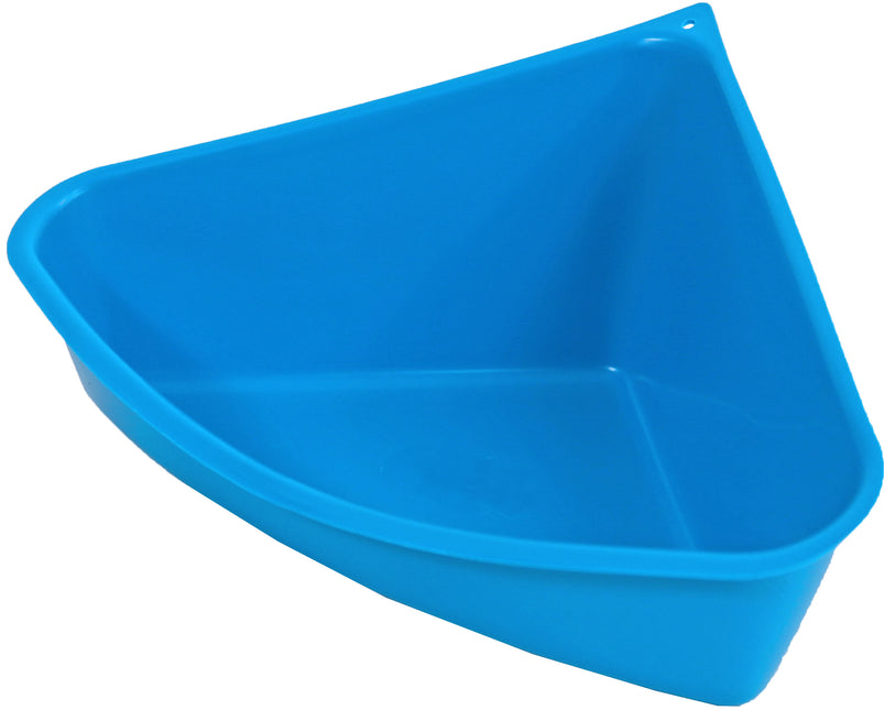 AnimalstoreXL Savic Toilet Pl. V. Knaagdieren Driehoek Blauw