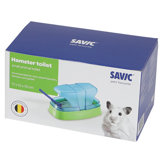 AnimalstoreXL Savic Toilet voor Hamsters Incl. Zand