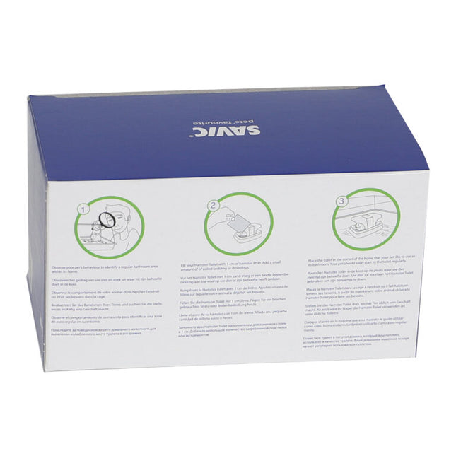AnimalstoreXL Savic Toilet voor Hamsters Incl. Zand