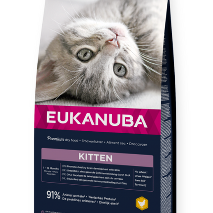 Eukanuba Kattenbrokken Kitten Verse Kip 2kg