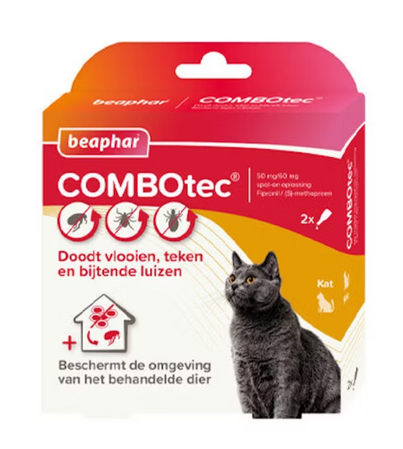 Beaphar COMBOtec Cat Anti-Floh- und Zeckenprodukt