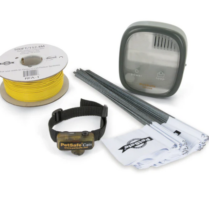 Petsafe Katzenzaun mit Draht und Flagge