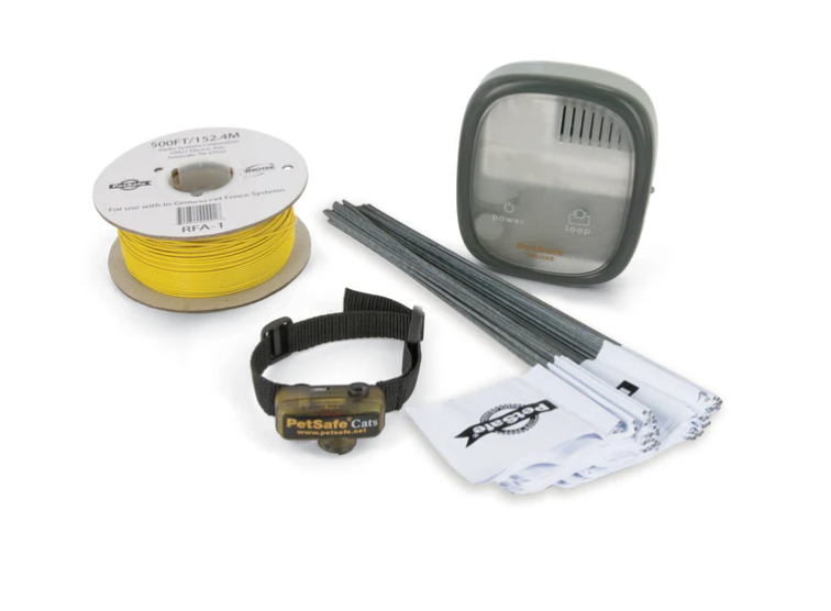 Petsafe Katzenzaun mit Draht und Flagge