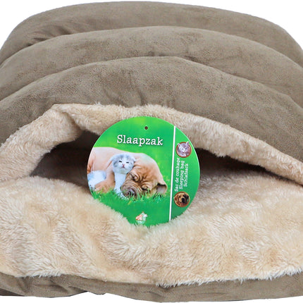 AnimalstoreXL Slaapzak 45cm Bruin/Beige