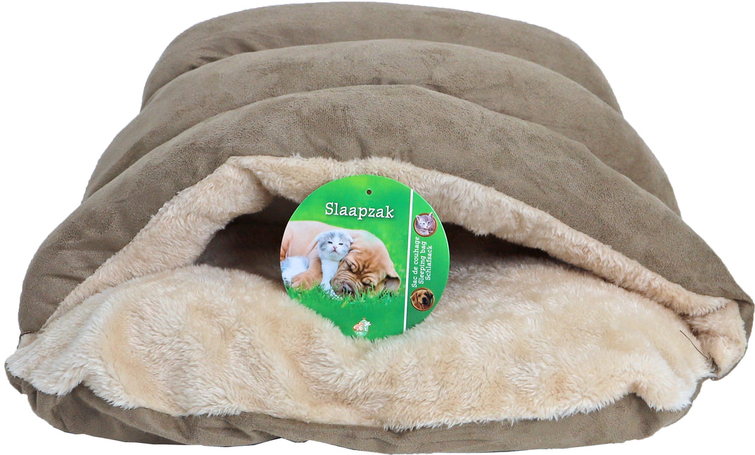 AnimalstoreXL Slaapzak 45cm Bruin/Beige