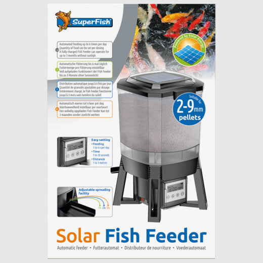 AnimalstoreXL Solar Fish Feeder S