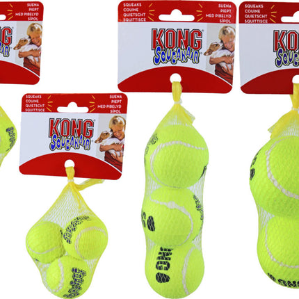 AnimalstoreXL Tennisbal met piep Extra Small 3 stuks
