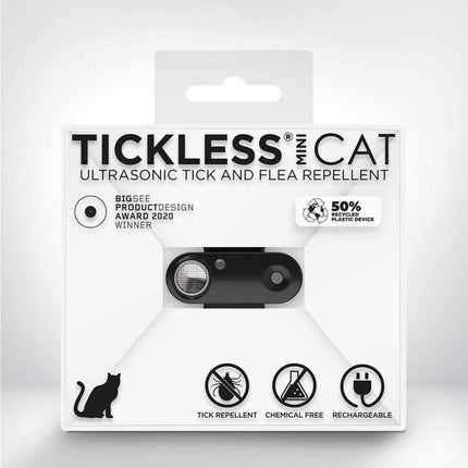 AnimalstoreXL Tickless Teek Vloverjager Mini Cat Zwart