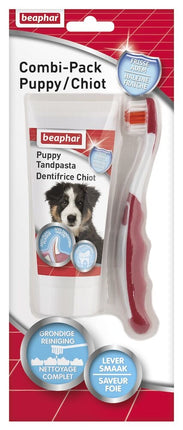 AnimalstoreXL Tandpasta & Borstel CombiPack Puppy