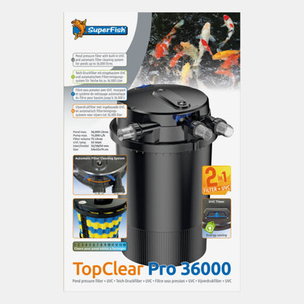 AnimalstoreXL Topclear Pro 36000 UVC-55W