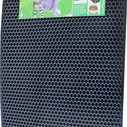 AnimalstoreXL Uitloopmat Ultra Zwart 40x55 cm