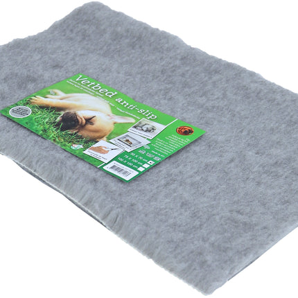 AnimalstoreXL Vetbed Antislip Ongebiesd Grijs 50x70cm