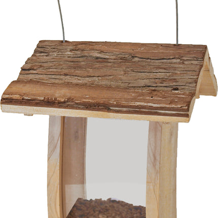 AnimalstoreXL Voedersilo Natural Ophangbaar 30cm