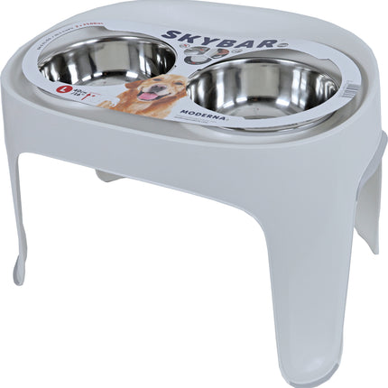 AnimalstoreXL Voederstandaard Dubbel Skybar Large