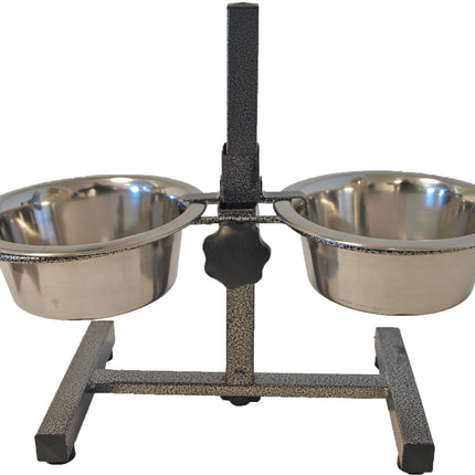 AnimalstoreXL Voederstandaard H-Model Hamerslag 17cm