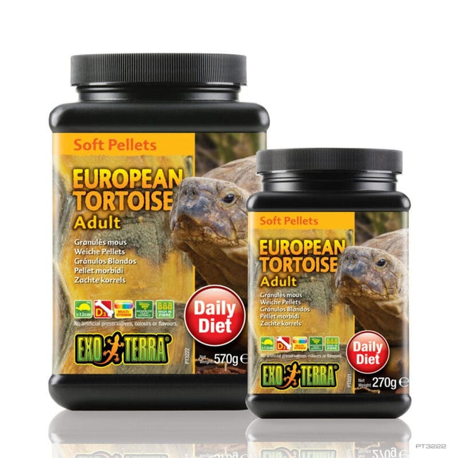 AnimalstoreXL Zachte Pellets Volwassen Europese Landschildpad 540g