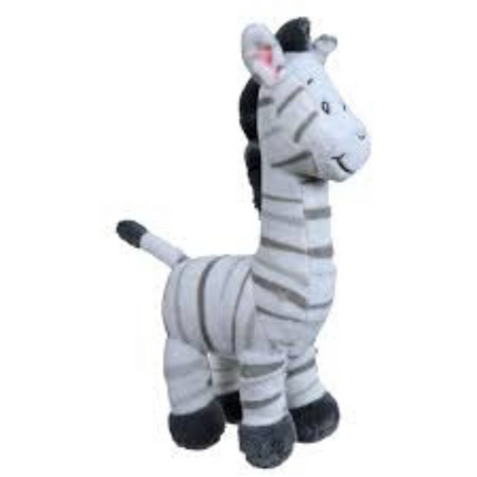 Zebra Plüsch stehend mit Geräusch 20 cm
