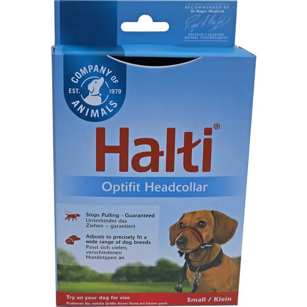 Halti Optifit Schwarz Groß