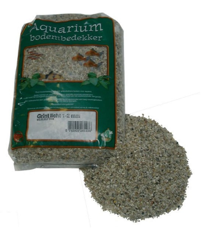 Aquarienkies, hell, 1–2 mm, 2,5 kg