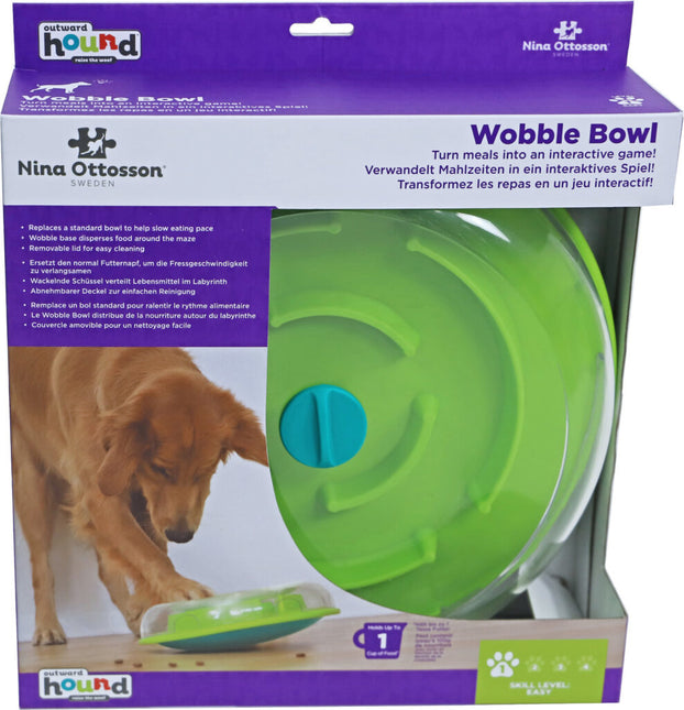 Nina Ottosson Hundespiel Wobble Bowl