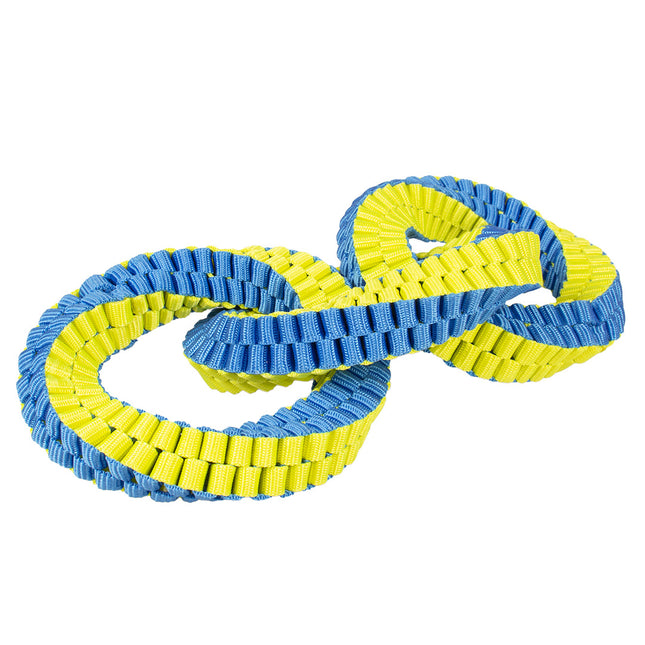 Supa` Nylon Triple Hoop 28x13cm Blau/Gelb