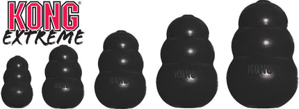 Kong Extreme Rubber Zwart Small