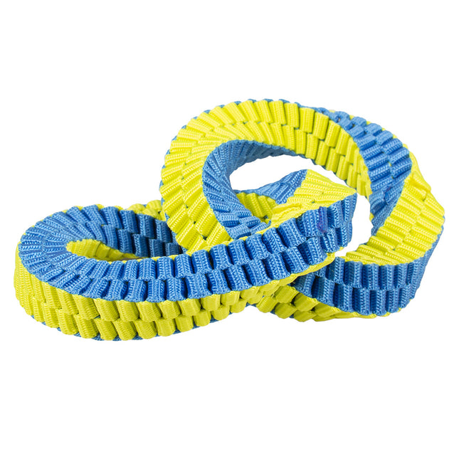 Supa` Nylon Double Hoop 20x13cm Blau/Gelb