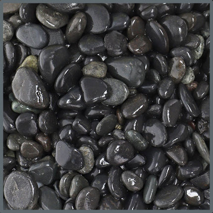 Ground Nature Black Pebbles 8-16mm 5kg