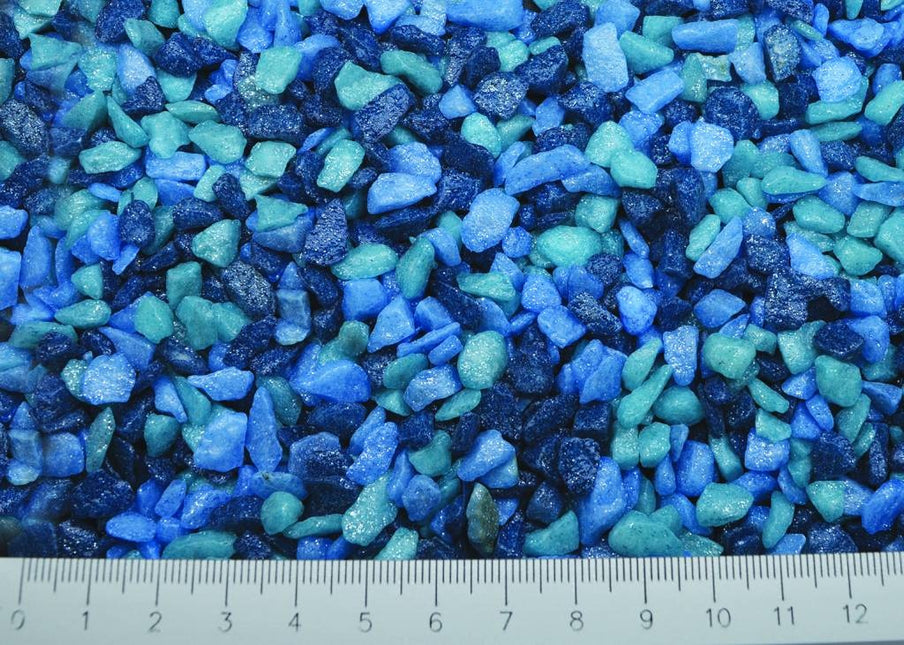 aquarium grind mix blauw 1 kg