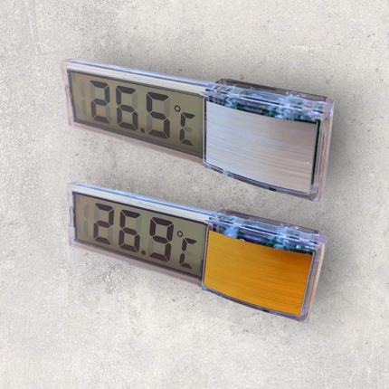 AnimalstoreXL Digitale Plakthermometer Zilver